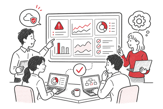 運用のイラスト